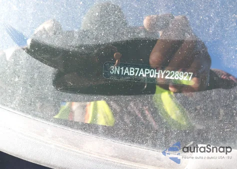 2017 Nissan Sentra Sv from USA, damaged, VIN 3N1AB7AP0HY228927